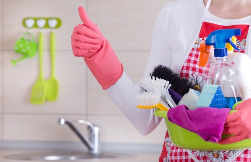 Service terms document presented during a carpet cleaning appointment